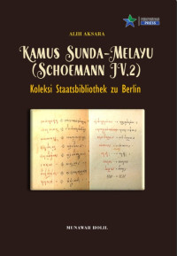 Image of Kamus Sunda-Melayu (Schoemann IV.2) Koleksi Staatbibliothek zu Berlin Preußischer Kulturbesitz